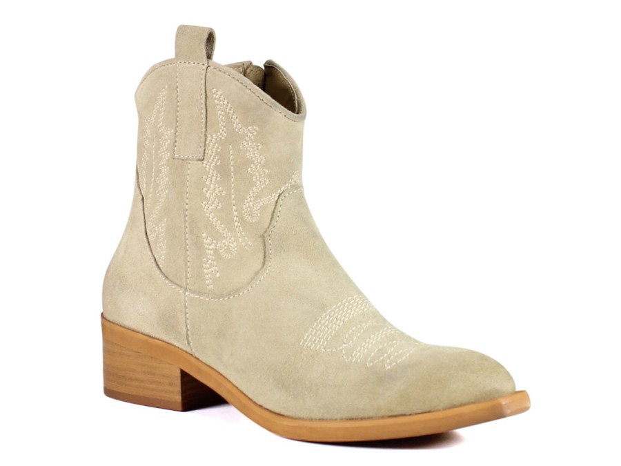 Clearance Diba True Get Crackin Western Bootie Beige