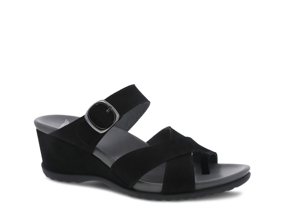 Wholesale Dansko Aubree Wedge Sandal Black