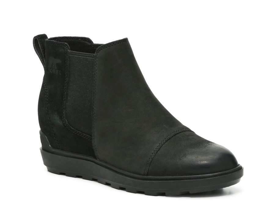 Best SOREL Evie Ii Wedge Chelsea Boot Black