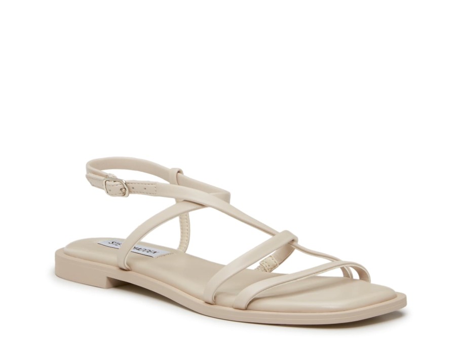 New Steve Madden Bias Sandal Off White