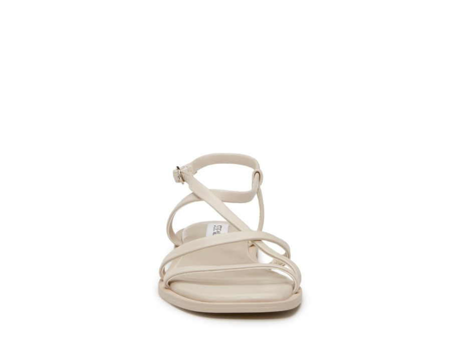 New Steve Madden Bias Sandal Off White