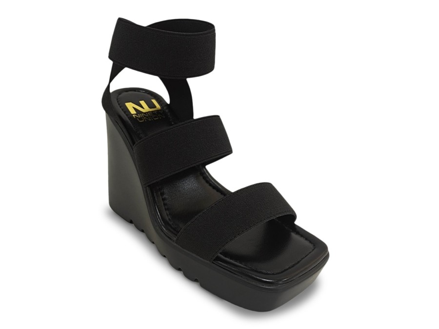 Online Ninety Union Paige Platform Sandal Black