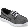 New Skechers On-The-Go Flex Ashore Boat Shoe Black