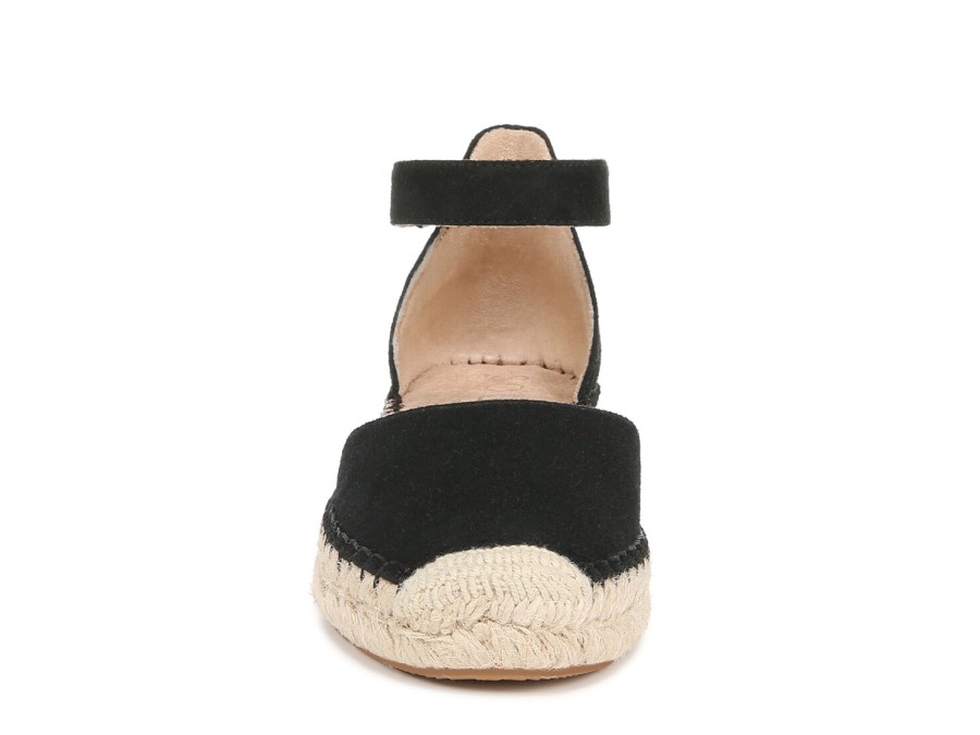 Best SOUL Naturalizer Wren Espadrille Wedge Sandal Black