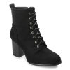 Clearance Journee Collection Baylor Bootie Black