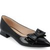 Hot Journee Collection Ophelia Flat Black Patent