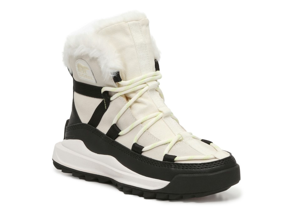 Hot SOREL Ona Glacy Snow Boot Off White/Black