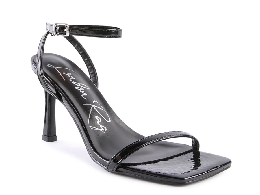 Online London Rag Fantasy Sandal Black