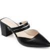 Hot Journee Signature Kaitlynn Mule Black