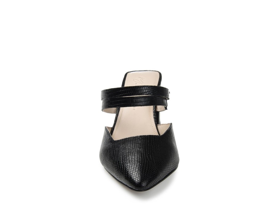 Hot Journee Signature Kaitlynn Mule Black