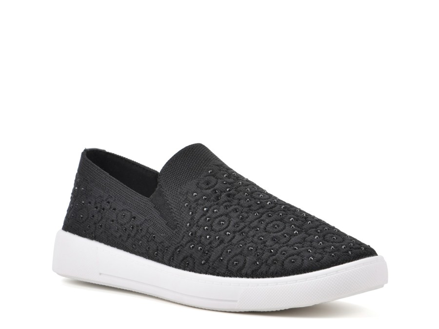 Online White Mountain Unit Slip-On Sneaker Black