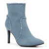 Online Mia Mayven Bootie Light Blue Denim