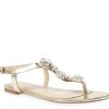 Online Betsey Johnson Alta Sandal Gold Metallic