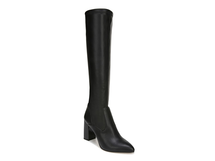 Clearance Franco Sarto Katherine Wide Calf Boot Black Fabric