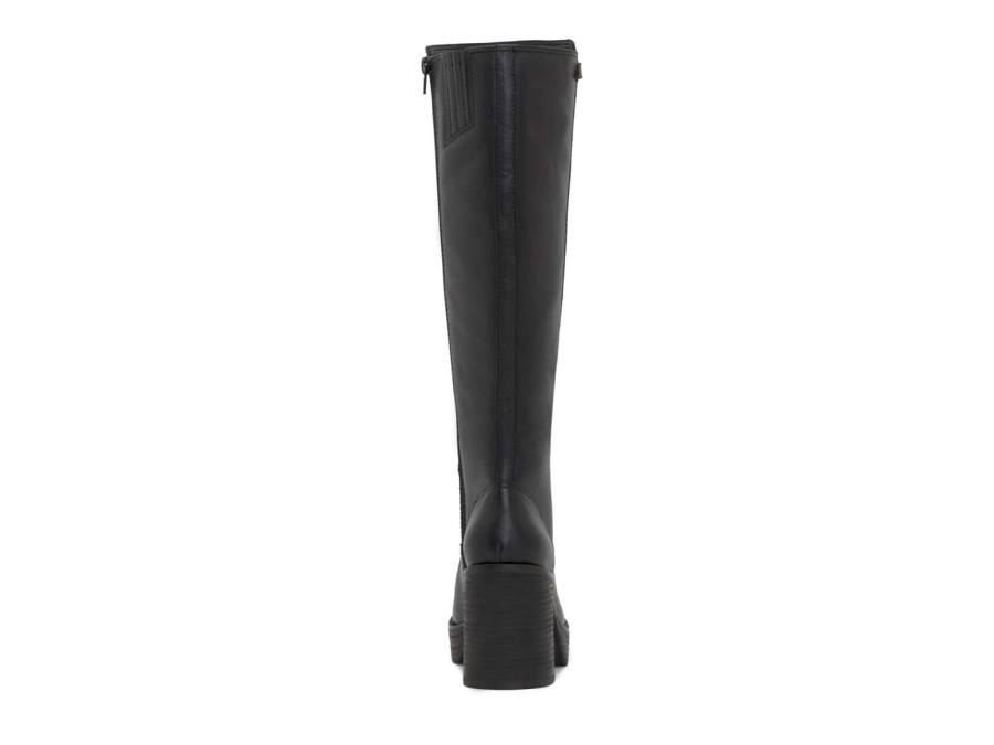 Best Lucky Brand Odillie Platform Knee-High Boot Black