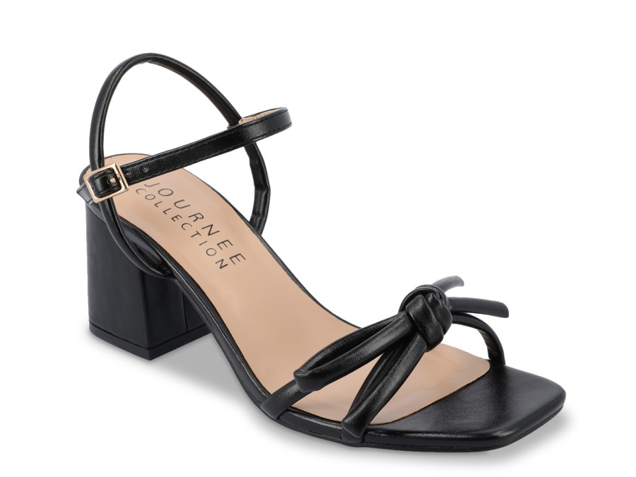 Wholesale Journee Collection Meryl Sandal Black