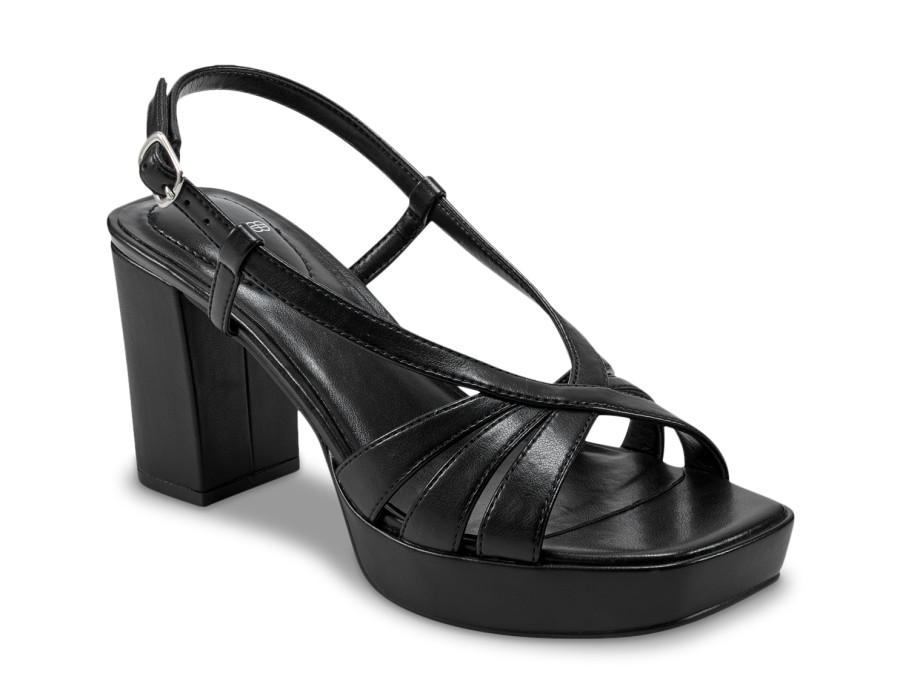 Hot Bandolino Brie Platform Sandal Black