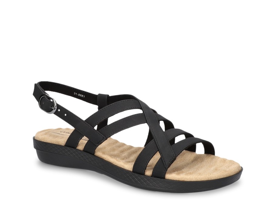 Wholesale Easy Street Lobo Comfort Sandal Black