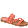 Best Journee Collection Colette Sandal Coral