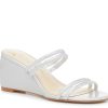 Hot Jessica Simpson Mistoni Wedge Sandal Silver Metallic