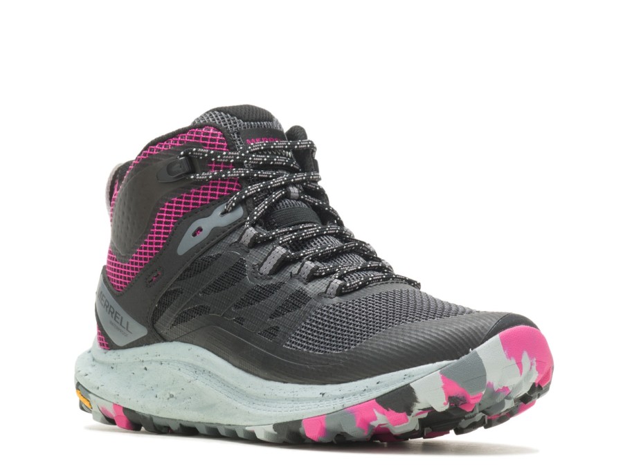 Hot Merrell Antora 3 Mid Hiking Boot - Women'S Black