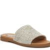 Clearance Steve Madden Kept Sandal Silver Metallic