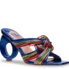 Clearance Ninety Union Brazil Sandal Blue Multicolor