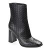 Hot Journee Collection Brielle Bootie Black