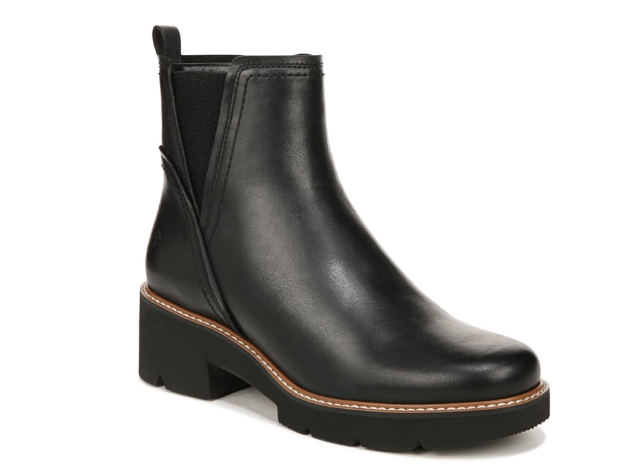 Hot Naturalizer Darry Bootie Black Leather