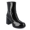 New Journee Collection Aylani Bootie Black