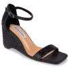 Best Lady Couture Kloe Wedge Sandal Black