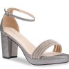 Clearance Touch Ups by Benjamin Walk Parker Platform Sandal Pewter