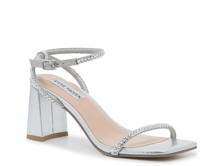 Online Steve Madden Hurrah Sandal Silver Metallic