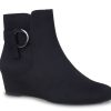 New Impo Gasha Wedge Bootie Black