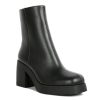 Clearance London Rag Sins Platform Bootie Black