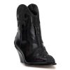 New Jessica Simpson Zolly Cowboy Bootie Black