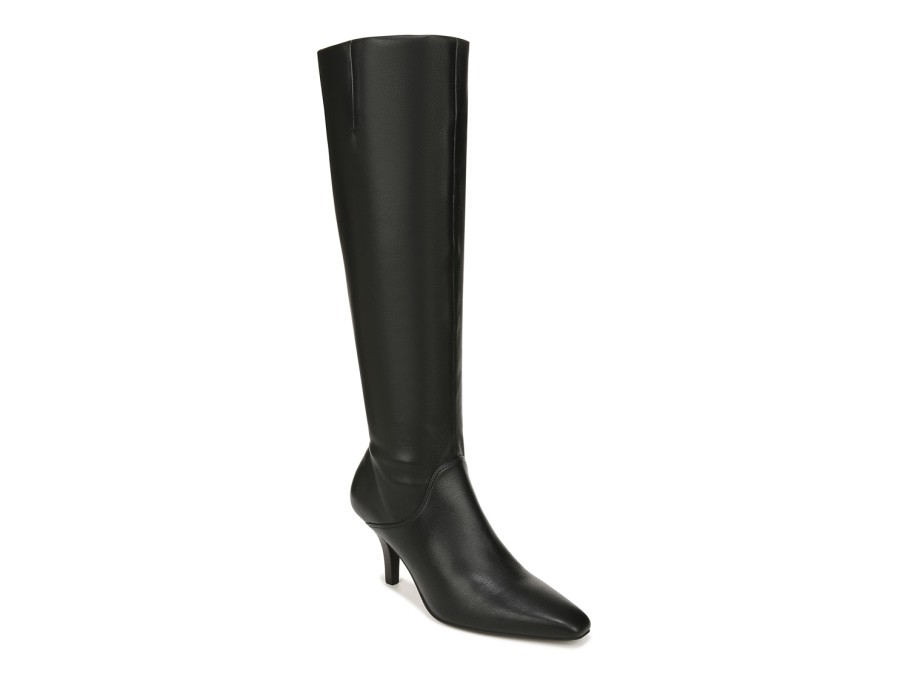 Best Franco Sarto Lyla Wide Calf Boot Black