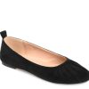 New Journee Collection Tannya Ballet Flat Black