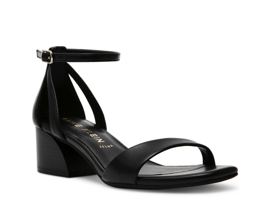 New Anne Klein Mia Sandal Black