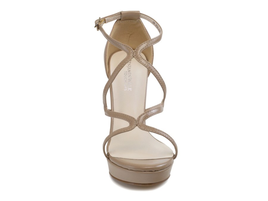 Online Touch Ups by Benjamin Walk Corri Platform Sandal Taupe