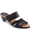 Online Trotters Maxine Sandal Black