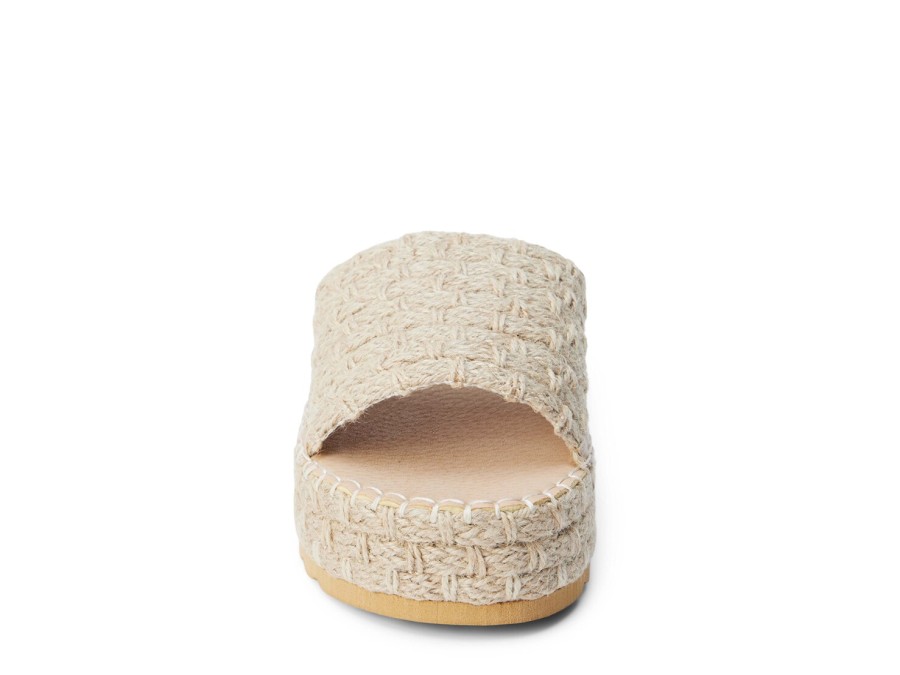 New Beach by Matisse Del Mar Platform Sandal Sand Jute