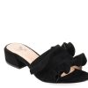 Best Journee Collection Sabica Sandal Black