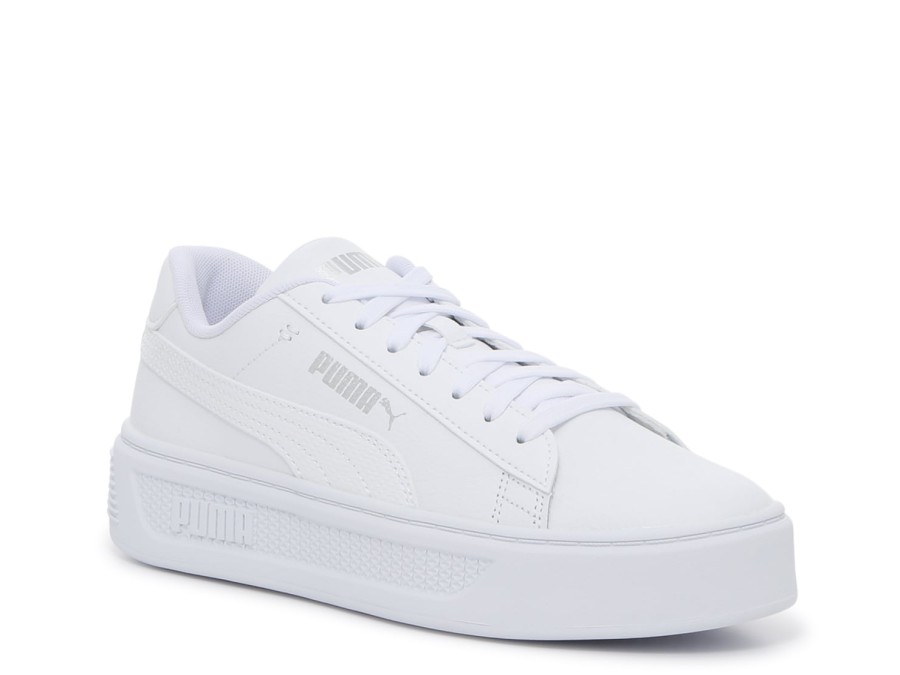 Wholesale Puma Smash V3 Platform Sneaker - Women'S White