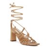 Wholesale London Rag Strings Attach Sandal Tan