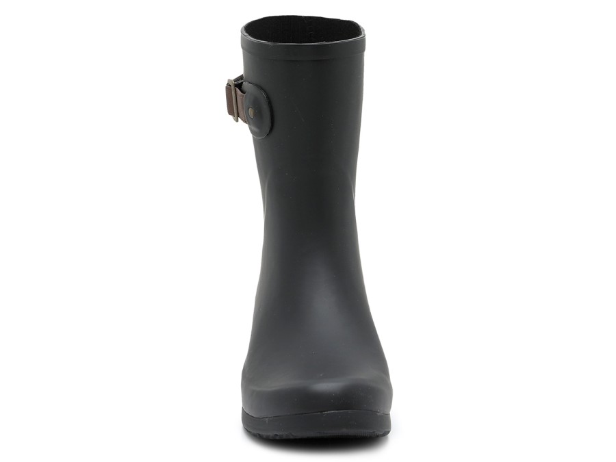 Hot Chooka Downtown Mid Rain Boot Black