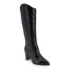 New BCBGeneration Janda Boot Black Croc Print