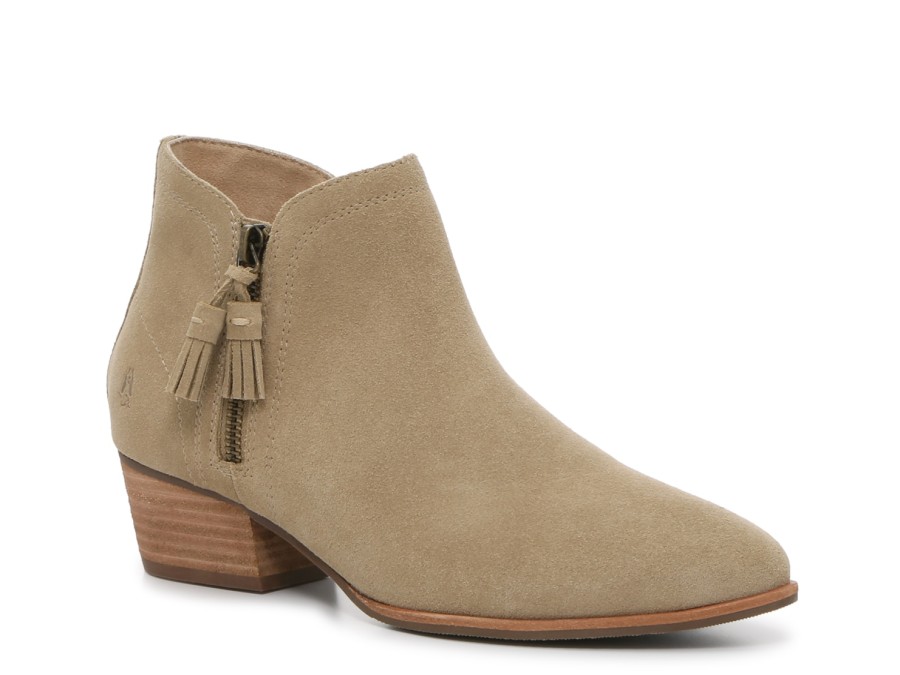 Hot Hush Puppies Sierra Tassel Bootie Taupe