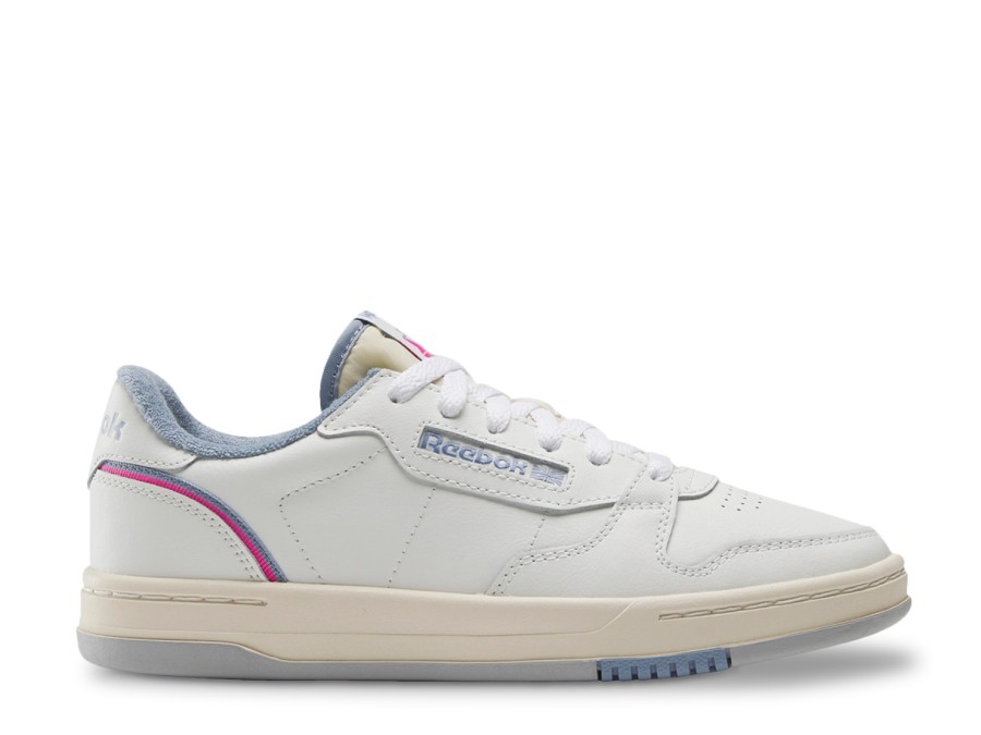 Clearance Reebok Phase Court Sneaker - Women'S White/Blue