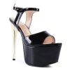 New London Rag Bewitch Platform Sandal Black